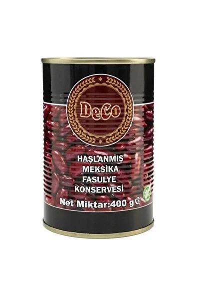 Deco Meksika Fasulyesi Konservesi 400 Gr Hazır Kırmızı Fasulye ürün görseli 1