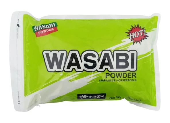 Koza Gourmet Wasabi Powder Toz Japanese Horseradish 1 Kg  Profesyonel Wasabi Tozu ürün görseli 1