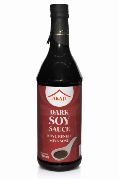 Akaji Soya Sos Dark 750 Ml Yoğun Aromalı Koyu Soya Sosu ürün görseli 1