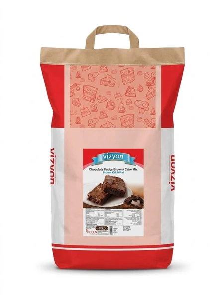 VİZYON ÇİKOLATALI BROWNİ KEK MİKSİ (10 KG.) ürün görseli 1