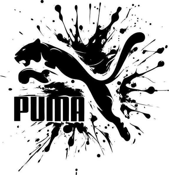 Puma ütü ile uygulanabilen DTF tekstil baskı - Resim 3