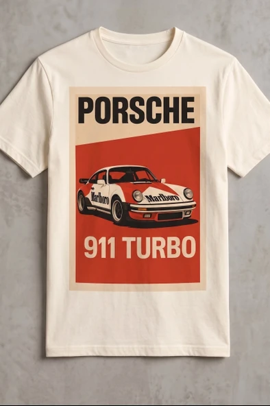 Porsche ütü ile uygulanabilen DTF tekstil baskı - Resim 2