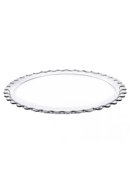 Paşabahçe Patissria Yuvarlak Cam Servis Tabağı 37 cm ürün görseli 1