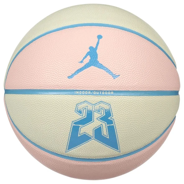 Nike Jordan Ultimate 2.0 8P Graphic Deflated Unisex Pembe Basketbol Topu J.100.8257.122.07 ürün görseli 1