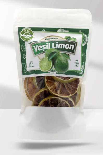 Kurutulmuş Yeşil Limon 30g ürün görseli 1