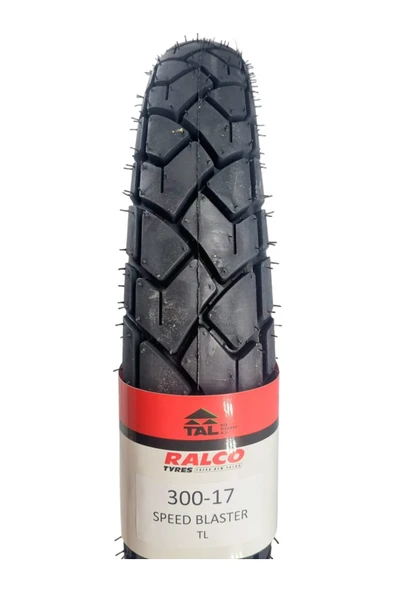 RALCO TYRES 300-17 Tl (Tubeless - Dubleks) Motosiklet Lastiği Speedblaster ürün görseli 1
