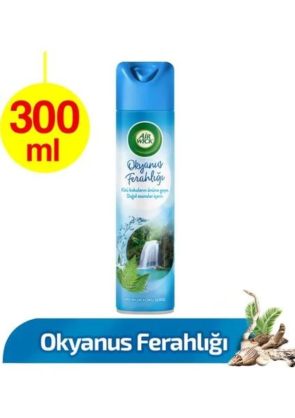Air Wick Aerosol Okyanus Ferahlığı 300 ml Oda Kokusu ürün görseli 1