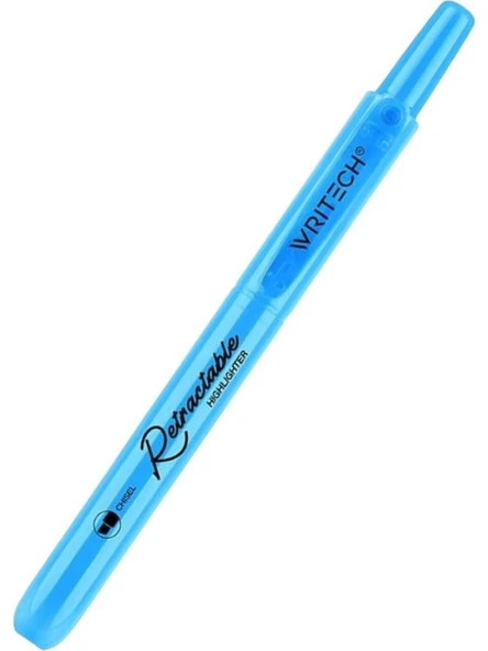 WRITECH BASMALI FOSFORLU KALEM NEON MAVI W-805S ürün görseli 1