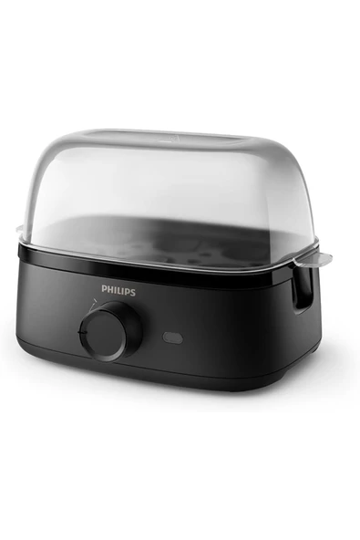 Philips HD9137/90 3000 Serisi Yumurta Pişirici 400W, 6 Yumurta, Poşe Aparatı, Hazır Sinyali ürün görseli 1
