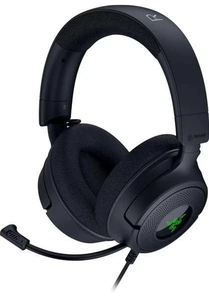 Razer Kraken V4 X RZ04-05180100-R3M1 RGB 7.1 Type-C Kablolu Kulak Üstü Oyuncu Kulaklığı ürün görseli 1