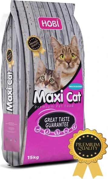 Maxicat Premium Multi Colour Kedi Maması 15KG ürün görseli 1