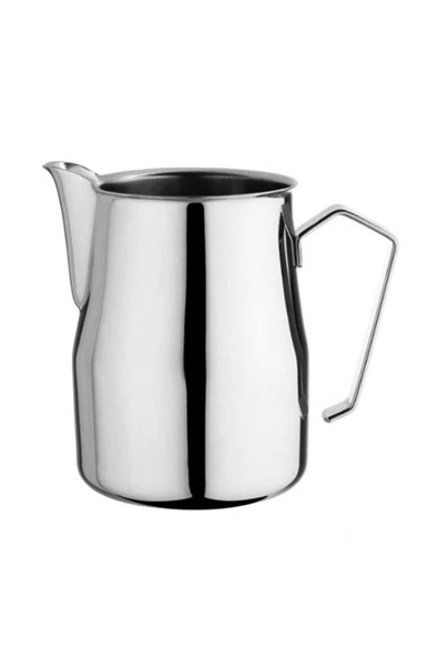 Fame Kıtchen 350ml Ördek Ağızlı Butik Barista Paslanmaz Çelik Süt Potu, Pitcher,Cezve ürün görseli 1