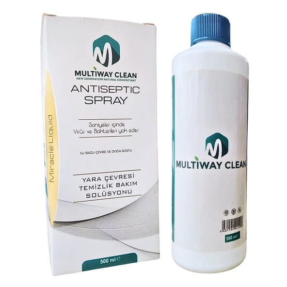 Multiway Clean Antiseptik Sprey 500ml 1 Adet ürün görseli 1