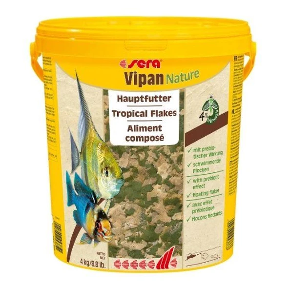 Sera Vipan Nature Large Flakes Açık 50gr - Resim 2
