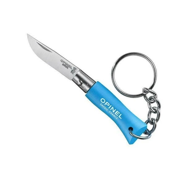 Opinel N°02 Gürgen Saplı Inox Anahtarlık Çakı Cam Göbeği ürün görseli 1