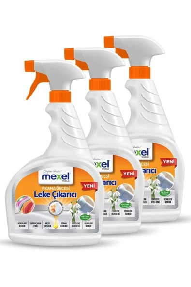 Yıkama Öncesi Oxi Leke Çıkarıcı Sprey Kar Çiçeği Kokulu 750 ml 3'lü ürün görseli 1