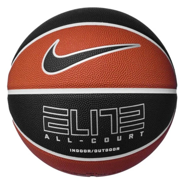 Nike Elite All Court 8P 2.0 Deflated Unisex Siyah Basketbol Topu N.100.4088.811.07 ürün görseli 1
