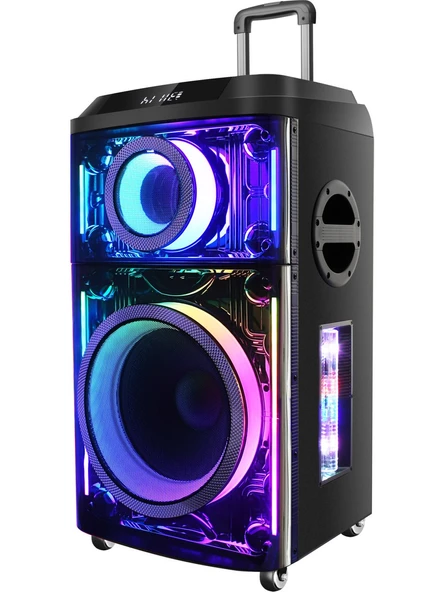 Onvo OVPS200H Taşınabilir Karaoke Bluetooth Hoparlör 200W ürün görseli 1