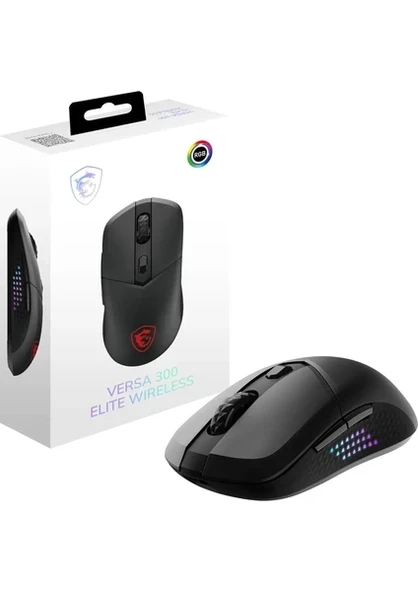 MSI Versa 300 Elite Wireless RGB Şarjlı Optik Kablolu/Kablosuz Oyuncu Mouse ürün görseli 1