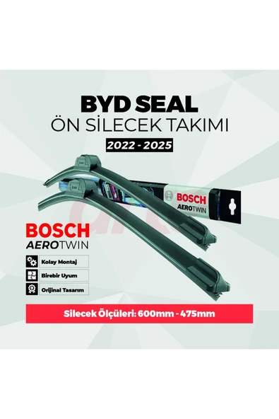 Peugeot 307 (Haz. 2005 – Ağu. 2007) Uyumlu | Aerotwin Ön Silecek Takımı | 2’li Set | ürün görseli 1