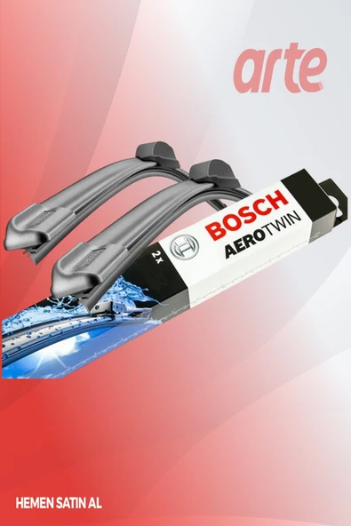 Skoda Enyaq IV Coupe 2020-2026 Uyumlu | Bosch Aerotwin Araca Özel Serisi Ön Silecek Takımı | 2'li S ürün görseli 1