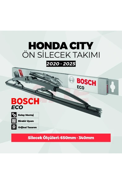 Honda City (2006–2011) Uyumlu | Eco Ön Silecek Takımı | 2'li Set | ürün görseli 1