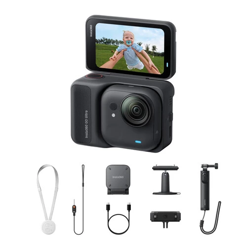 Insta360 GO Ultra Cretor Paketi (Siyah) - Resim 2