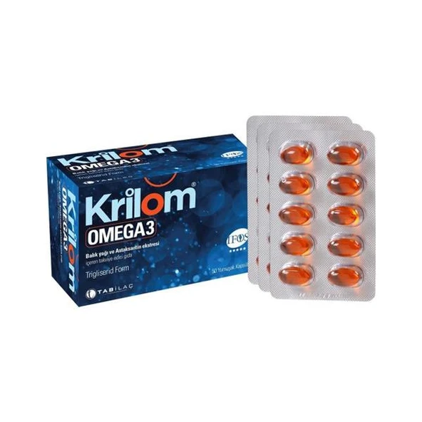 Krilom Omega-3 50 Yumuşak Kapsül-SKT:01/2029 ürün görseli 1