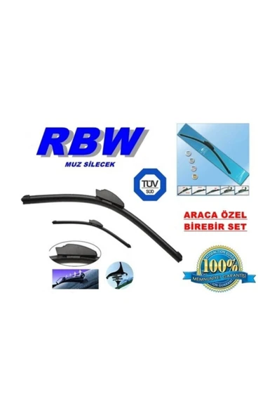 RBW Opel Corsa D 2006-2014 Uyumlu | Ön Silecek Takımı | 2'li Set | ürün görseli 1