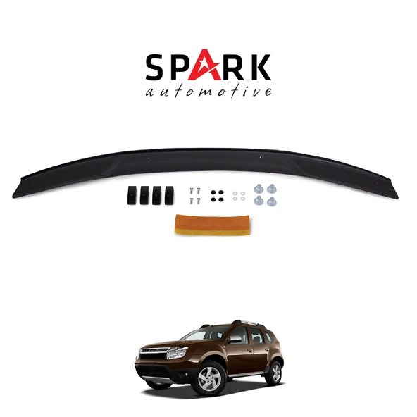 Dacia Duster 2010-2017 Yıl Aralığı Uyumlu Kaput Rüzgarlığı 4mm ürün görseli 1