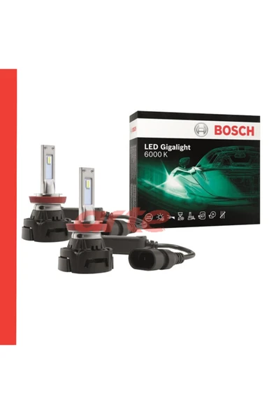 H4 Gigalight Led Ampul 12V 30W 6000K 1987301554 ürün görseli 1