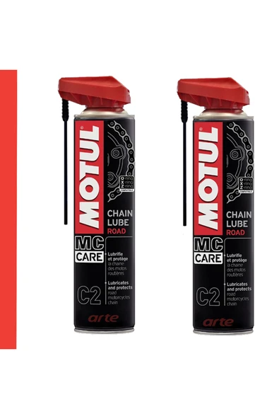 C2 Zincir Yağı 400 ml Chaın Lube Road 2 Adet ürün görseli 1