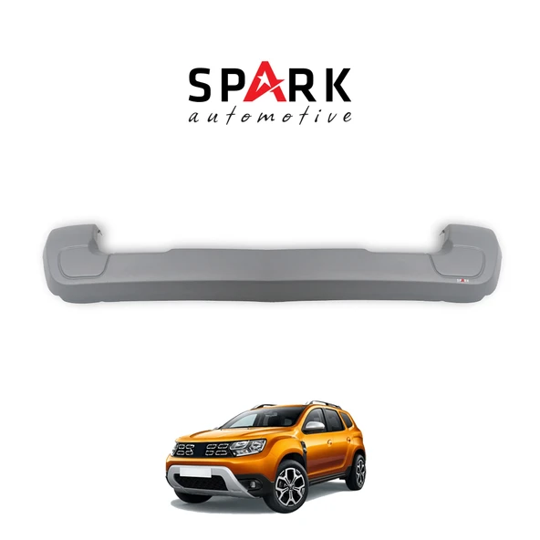 Dacia Duster 2018-2024 Yıl Aralığı Uyumlu Arka Tampon U Difüzör ürün görseli 1