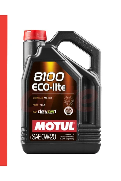 8100 Eco-nergy Sae 5w-30 Tam Sentetik Motor Yağı 4 L ürün görseli 1