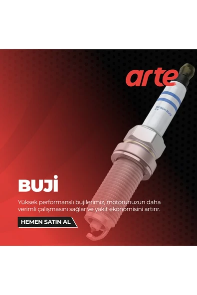Renault Captur 0.9 Tce (2013–2020) Uyumlu | Bosch Evo Buji | Platin Iridyum | 3 Adet | ürün görseli 1