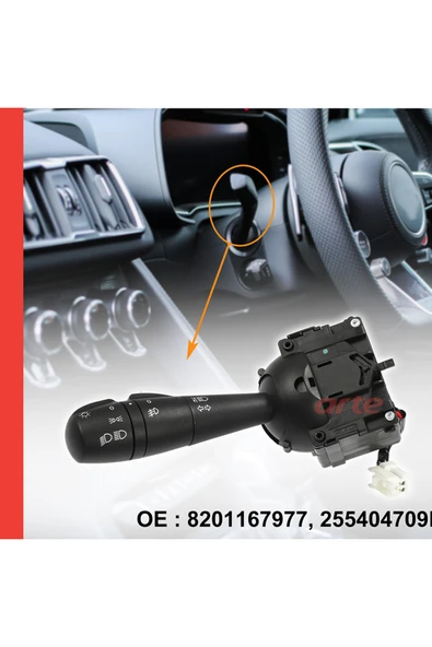 Renault Clio (2012-2015) Uyumlu | Orijinal Sinyal & Far Kolu | Kornalı – Sissiz | ürün görseli 1