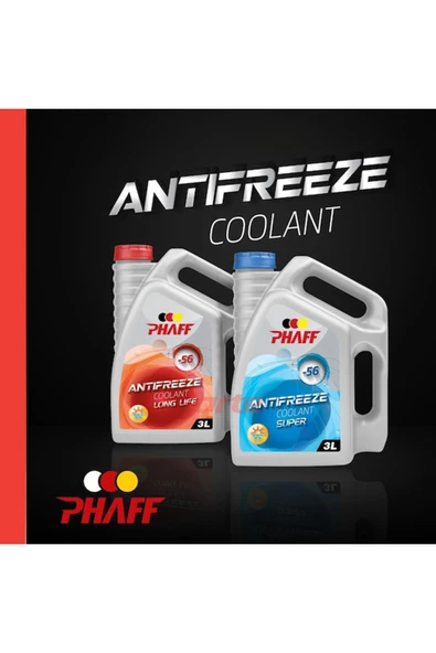 Organik Mavi Antifriz 3 Litre | -56°C Soğutma Sıvısı | Süper Koruma | Tüm Araçlarla Uyumlu ürün görseli 1