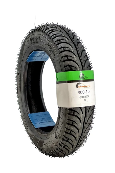 MARUTİ TYRES 300-10 TL (TUBELESS - DUBLEKS) ELEKTRİKLİ MOTOSİKLET LASTİĞİ ürün görseli 1