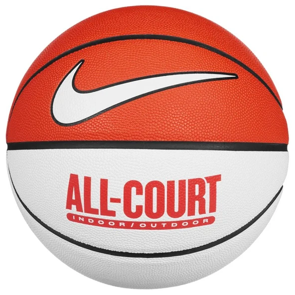 Nike Everyday All Court 8P Deflated Unisex Turuncu Basketbol Topu N.100.4369.187.07 ürün görseli 1