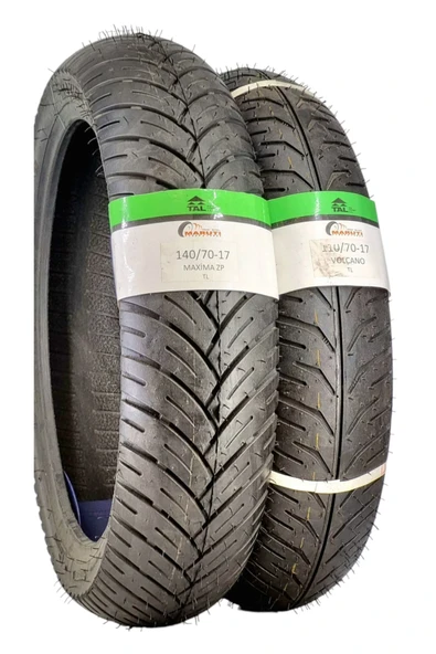 MARUTİ TYRES Honda Cbr 250, 140/70-17 Ve110/70-17 Tl Dubleks Lastik Set ürün görseli 1