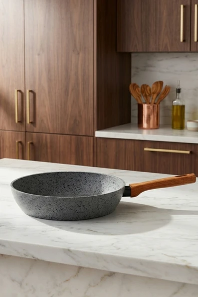Bonera Granit 24 cm İndüksiyon Tabanlı Tava ürün görseli 1