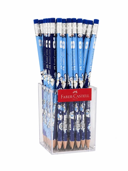 FABER CASTELL ARCTİC FRİENDS SİLGİLİ KURŞUN KALEM ürün görseli 1