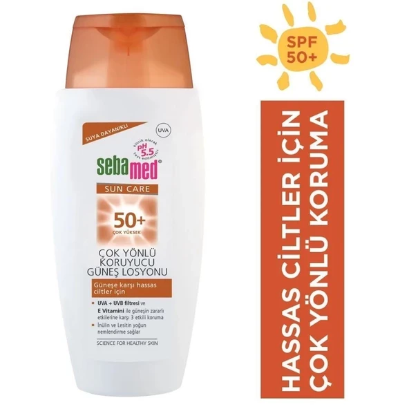 Sebamed Güneş Koruyucu Losyon SPF 50+ 150 ml ürün görseli 1