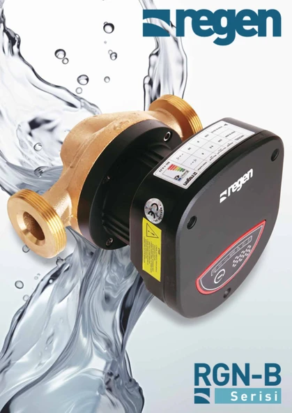 Regen RGN-B 32/18 Bronz 260 Watt Frekans Konvertörlü Sirkülasyon Pompası (2" - 1 1/4") 11 m3 Debi - 18 mSS Basınç ürün görseli 1