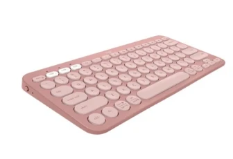 (OUTLET) Logitech K380S Pebble Keys 2 Çoklu Cihaz Özellikli Bluetooth Türkçe Q Klavye - Pembe ürün görseli 1