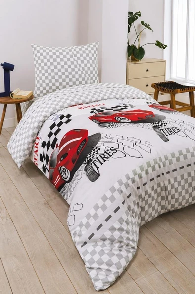 Racing Tek Kişilik Nevresim Takımı ürün görseli 1