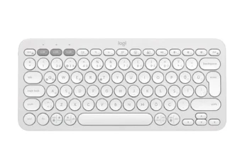 (OUTLET) Logitech K380S Pebble Keys 2 Çoklu Cihaz Özellikli Bluetooth Türkçe Q Klavye - Beyaz ürün görseli 1
