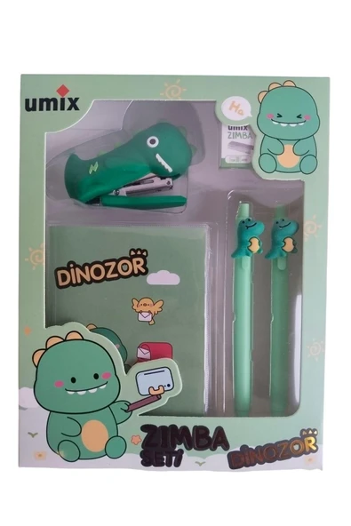 Umix Dinazor Kırtasiye Zımba Seti ürün görseli 1