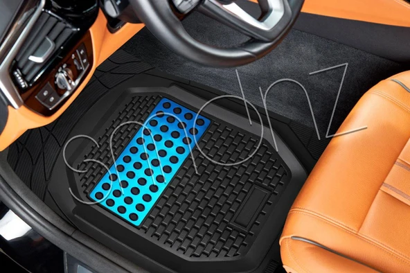 Bmw Z4 2015 Model Uyumlu 3d Havuzlu Paspas Set (Mavi) ürün görseli 1