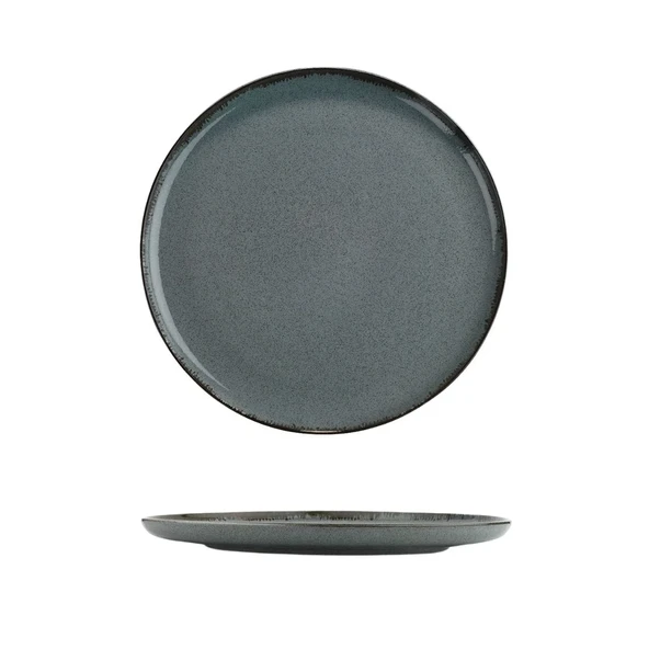 Kütahya Porselen Moderna 27 Cm Düz Tabak Pearl 01 Mavi ürün görseli 1